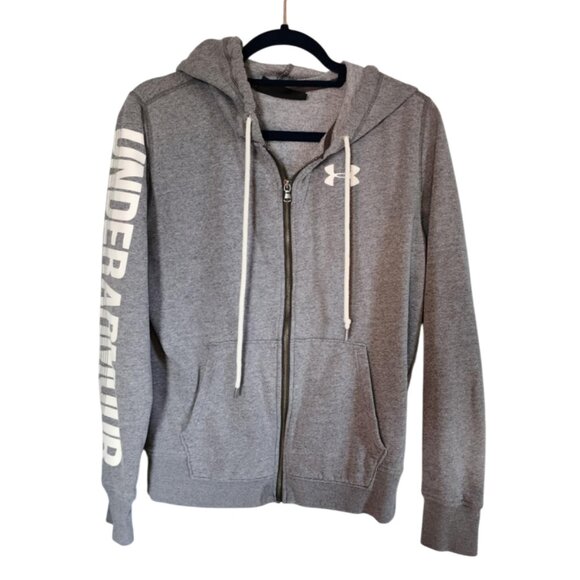EUC Under Armour Zip Up Hoodie Jacket - Picture 1 of 4